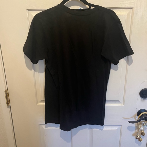 Authentic Jimmy Hendrix 2016 Mens Black Tshirt Tee Medium Peace Sign Flag Cotton - Picture 5 of 5